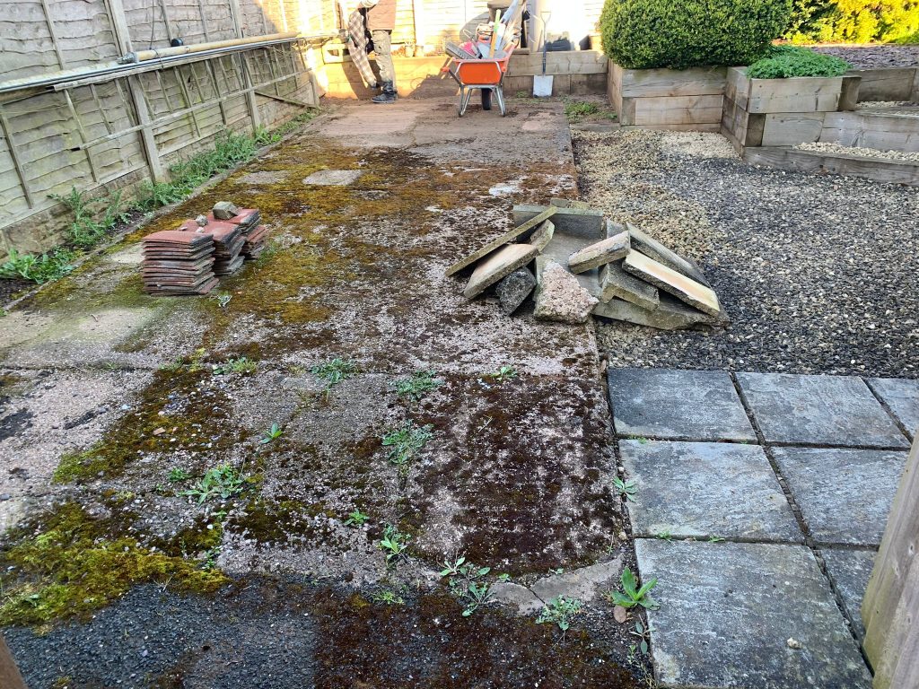 patio work, stafford