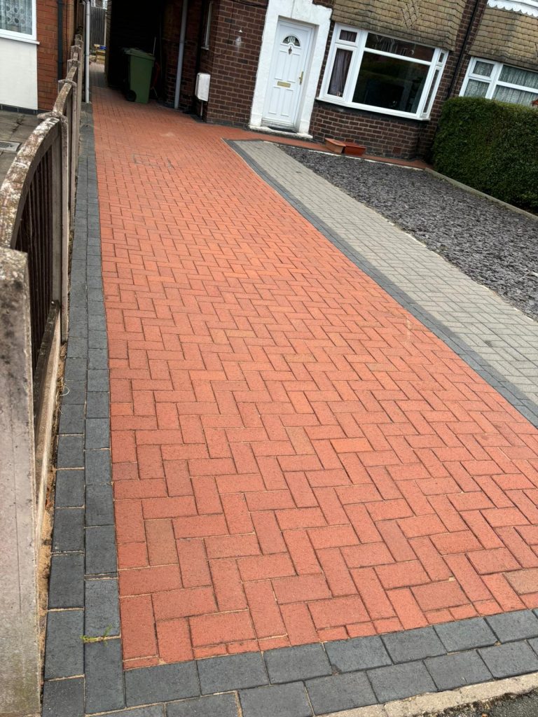 cleaning driveway, stafford