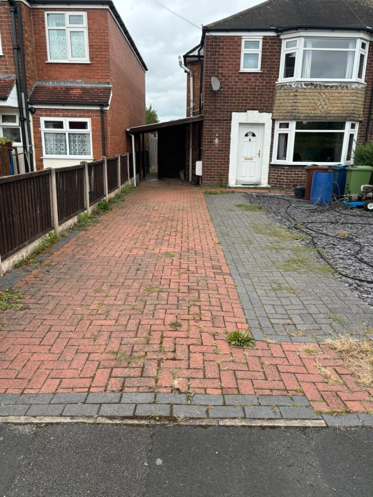 cleaning driveway, stafford